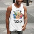 One Thankful Teacher Turkey Pencil Thanksgiving Teachers Men Tank Top, funny gift One Thankful Teacher Turkey Pencil Thanksgiving Teachers Men Tank Top, funny gift