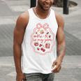 Preschool Pre-K Is My Jam Strawberry Girl Teacher Kids Men Tank Top, funny gift