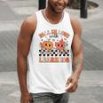 Retro Fall In Love With Learning Autumn Pumpkin Teacher Men Tank Top, funny gift Retro Fall In Love With Learning Autumn Pumpkin Teacher Men Tank Top, funny gift
