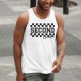 Second Grade Checkered Teacher 1st Day Back To School Women Men Tank Top, funny gift