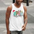 SPED Squad Special Education Teacher Autism Christmas Women Men Tank Top, funny gift
