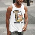 T Is For Teacher’s Aide Back To First Day Of School Leopard Men Women Girls Kids Men Tank Top, funny gift T Is For Teacher’s Aide Back To First Day Of School Leopard Men Women Girls Kids Men Tank Top, funny gift
