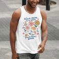 Teach Them Love Them Watch Them Grow Retro Teacher Floral Men Tank Top, funny gift Teach Them Love Them Watch Them Grow Retro Teacher Floral Men Tank Top, funny gift