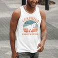 Teaching Is A Walk In The Park Teacher T-Rex Retro Men Tank Top, funny gift Teaching Is A Walk In The Park Teacher T-Rex Retro Men Tank Top, funny gift