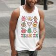 Team TK Teacher Christmas Groovy Smile Face Girl Boy Kid TK Men Tank Top, Groovy Teacher Tank Tops, funny gift Team TK Teacher Christmas Groovy Smile Face Girl Boy Kid TK Men Tank Top, Groovy Teacher Tank Tops, funny gift