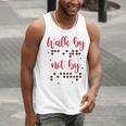 Visually Impaired Teacher Braille Bible Verse Walk By Faith Men Tank Top, funny gift Visually Impaired Teacher Braille Bible Verse Walk By Faith Men Tank Top, funny gift