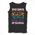 100 Days Of School Heart Love Teacher Or Student 100th Day Men Tank Top, funny design