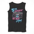 5th Grade Is My Jam Vintage 80s Boombox Teacher Student Men Tank Top, funny design