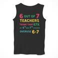 67 Teacher Middle School Teacher 6 7 Overuse 67 Men Tank Top, funny design