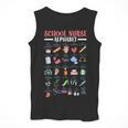 ABC School Nurse Alphabet Student Teacher Health Worker Men Tank Top, funny design