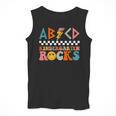 ABCD Kindergarten Rocks Back To School Teacher Kindergarten Men Tank Top, funny design ABCD Kindergarten Rocks Back To School Teacher Kindergarten Men Tank Top, funny design