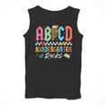 ABCD Kindergarten Rocks Pencil Lightning Teachers Rock Boys Men Tank Top, funny design