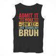 Admit It You Low Key Love Technology Bruh Teacher Kid Men Tank Top, funny design Admit It You Low Key Love Technology Bruh Teacher Kid Men Tank Top, funny design