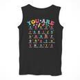 Alphabet Positive Affirmations Back To School Teacher Men Tank Top, funny design Alphabet Positive Affirmations Back To School Teacher Men Tank Top, funny design