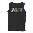 Art Artist Painting Teacher T Shirt Mona Lisa Great Wave For Men Women Men Tank Top, funny design