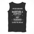 Art Teacher Christmas Xmas Never Dreamed Marrying Men Tank Top, funny design