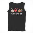 Art Teacher Peace Love Art For Artists And Painters Men Tank Top, funny design