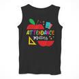 Attendance Matters Teacher Apple For Back To School Men Tank Top, funny design Attendance Matters Teacher Apple For Back To School Men Tank Top, funny design