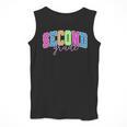 Back To School Neon Checkered Second Grade Colorful Teacher Men Tank Top, funny design