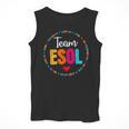 Back To School Teachers Crew Students Team ESOL Teacher Men Tank Top, funny design