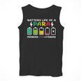 Battery Life Of a Paraprofessional Para Teacher Life Men Tank Top, funny design
