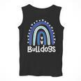Bulldogs School Mascot Rainbow Teacher Lover Men Tank Top, funny design Bulldogs School Mascot Rainbow Teacher Lover Men Tank Top, funny design