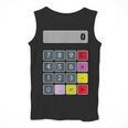 Calculator Math Teacher Halloween Costumes Women Men Adults Men Tank Top, funny design