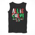 All Calm Said No Teacher Teacher Christmas Lights Men Tank Top, funny design