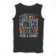 Childcare Teacher Negotiate With Toddlers Daycare Provider Men Tank Top, funny design Childcare Teacher Negotiate With Toddlers Daycare Provider Men Tank Top, funny design