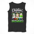 Chillin With My Pre-K Snowmies Christmas Teacher Xmas Men Tank Top, funny design