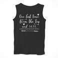 Choreographer Dance Teacher One Last Time From The Top Men Tank Top, funny design