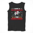 Christmas Math Teacher Hippopotenuse Math Lovers Xmas Men Tank Top, funny design