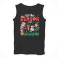 Christmas Sped Teacher Tis The Season For Inclusion Women Men Tank Top, funny design