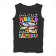 Color The World With Kindness Crayon Positivity Teacher Men Tank Top, funny design