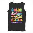 Color The World With Kindness Teachers Back To School Men Tank Top, funny design