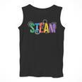 Colorful Steam Letters For Steam Program Teacher And Student Men Tank Top, funny design Colorful Steam Letters For Steam Program Teacher And Student Men Tank Top, funny design