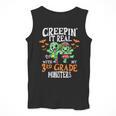 Creepin It Real Monster School 3rd Grade Teacher Halloween Men Tank Top, funny design