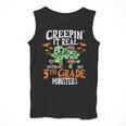 Creepin It Real Monster School 5th Grade Teacher Halloween Men Tank Top, funny design