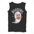 Cute Ghost Book Reading Halloween Teacher Men Tank Top, funny design Cute Ghost Book Reading Halloween Teacher Men Tank Top, funny design