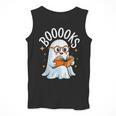 Cute Ghost Reading Book Librarian Teacher Halloween Costume Men Tank Top, funny design Cute Ghost Reading Book Librarian Teacher Halloween Costume Men Tank Top, funny design
