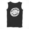Dr Seuss Teacher Of All Things Red Emblem Men Tank Top, funny design