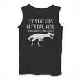 Lets Eat Kids Punctuation Saves Lives Dino Teacher Men Men Tank Top, funny design Lets Eat Kids Punctuation Saves Lives Dino Teacher Men Men Tank Top, funny design