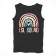ESL Squad Teacher Crew Team Back To School English Rainbow Men Tank Top, Esl Teacher Gifts, English Teacher Gifts, funny design ESL Squad Teacher Crew Team Back To School English Rainbow Men Tank Top, Esl Teacher Gifts, English Teacher Gifts, funny design