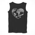 ESL Teacher ESOL Student Cute Heart Shape English Teacher Men Tank Top, Esl Teacher Gifts, English Teacher Gifts, funny design