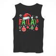 FA LA 8 Christmas Santa FA La Math Teacher Student Men Tank Top, funny design