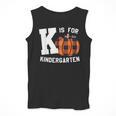 Fall Kindergarten Teacher K Is For Buffalo Plaid Pumpkin Men Tank Top, funny design Fall Kindergarten Teacher K Is For Buffalo Plaid Pumpkin Men Tank Top, funny design
