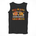 Fall In Love With Learning Autumn Pumpkin Fall Teacher Kids Men Tank Top, funny design