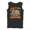 Fall In Love With Learning Fall Teacher Thanksgiving Retro Men Tank Top, funny design Fall In Love With Learning Fall Teacher Thanksgiving Retro Men Tank Top, funny design