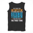 If At First You Don't Succeed Try Doing What Science Teacher Men Tank Top, Science Teacher Gifts, funny design