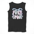 First Grade Coquette Bow Girls Teacher Team 1st Grade Squad Men Tank Top, First Grade Teacher Gifts, funny design